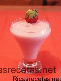 Cóctel Fresa colada