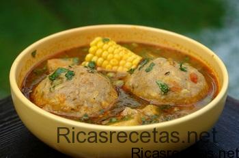 Caldo de ternera con sorpresa