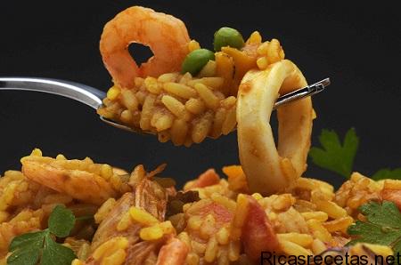 Arroz marinero al horno