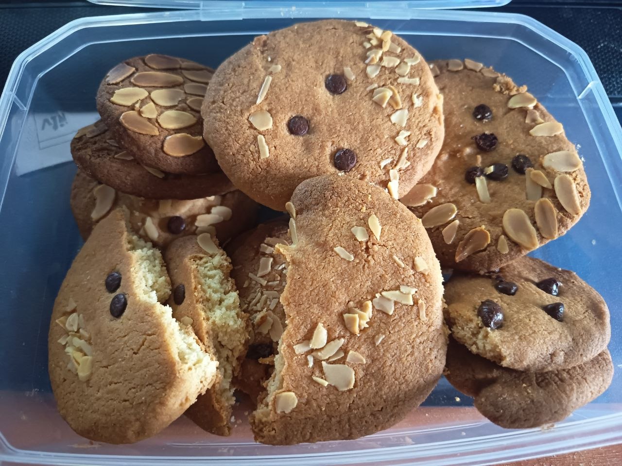 Galletas de mantequilla y almendra