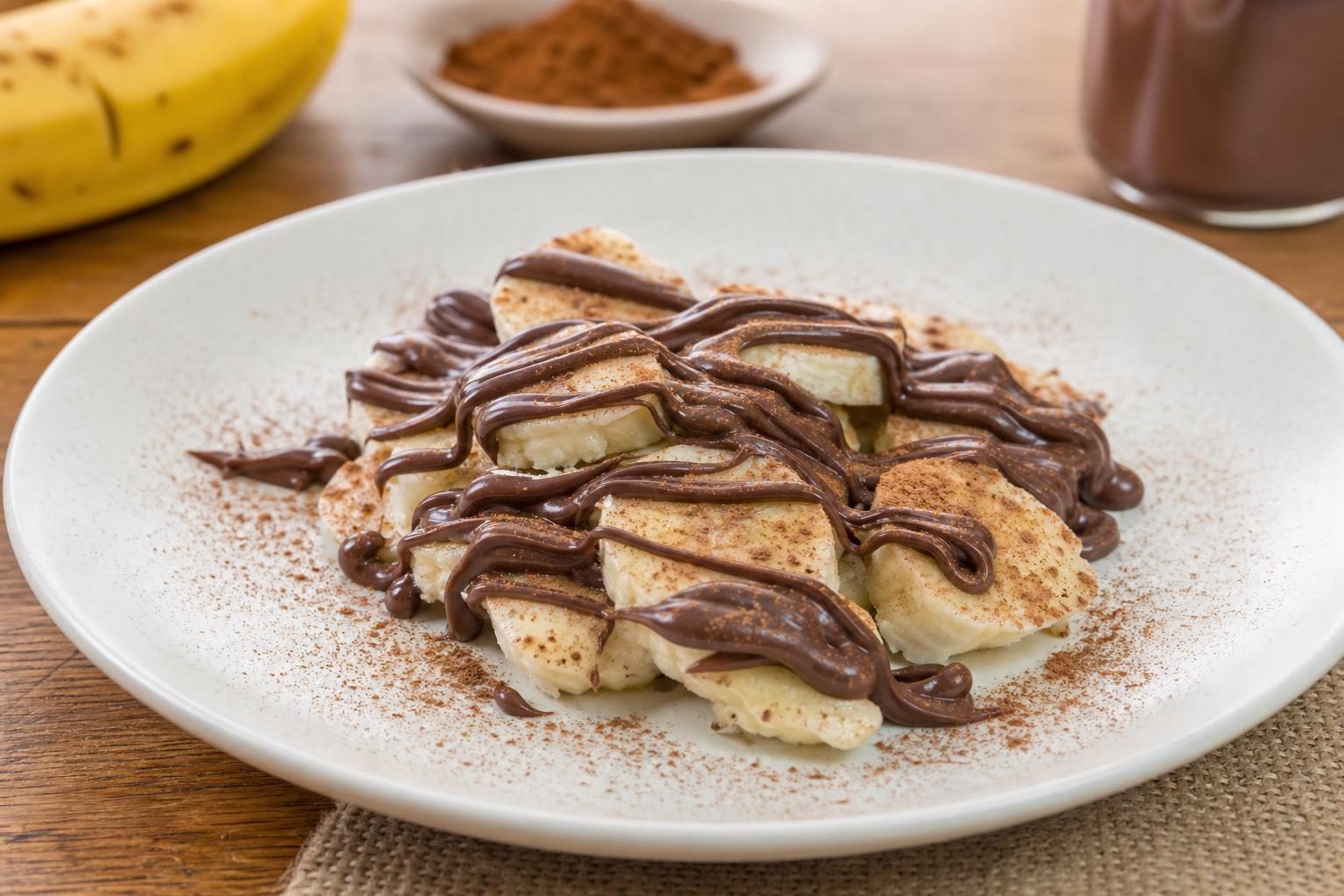 Dulce de Nutella con Plátano